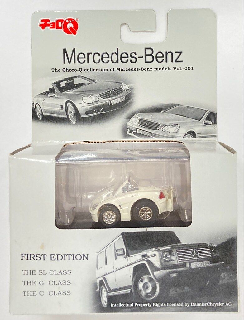 タカラ チョロQコレクション/Mercedes-Benz Vol.-001 SL-WHITE