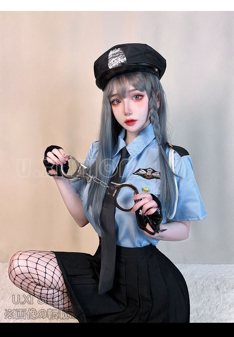 ハロウィン コスプレ ポリス コスプレ セクシー コスチューム カップル 仮装 衣装 警察官 警察 味わい深 可愛い 男ウケ