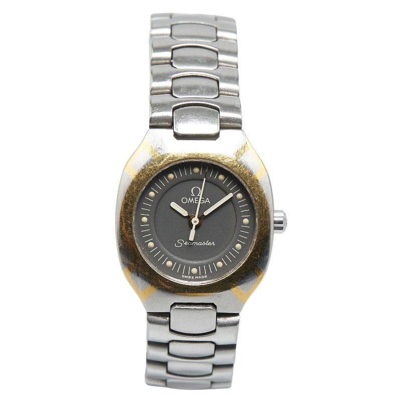 オメガ シーマスター ポラリス シルバー ゴールド ステンレススチール