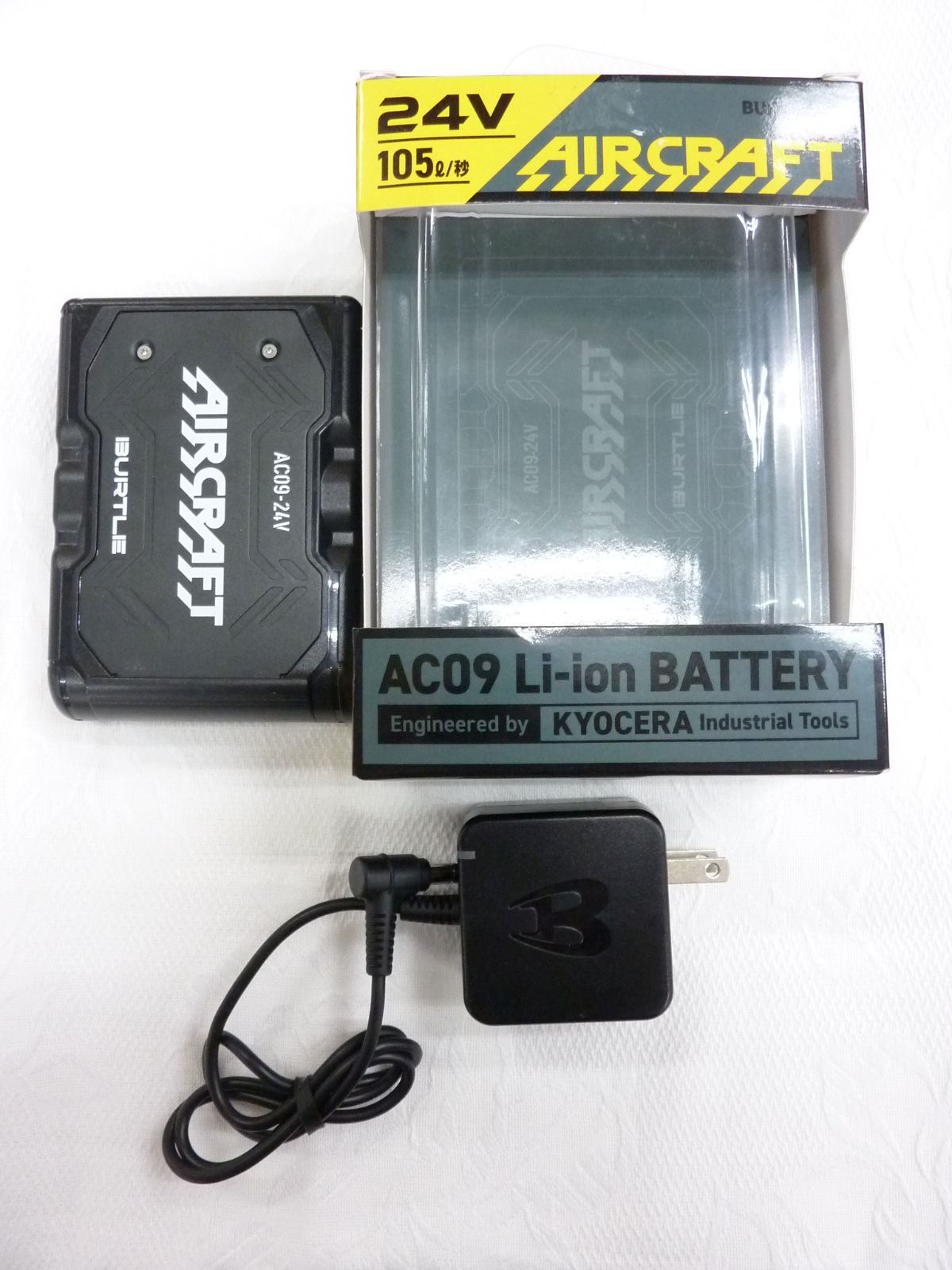 AC09　24V　Li-ion Battery　BURTLE　KYOCERA AC09 24V Li-ion Battery BURTLE KYOCERA BURTLE AC09 Li-ion