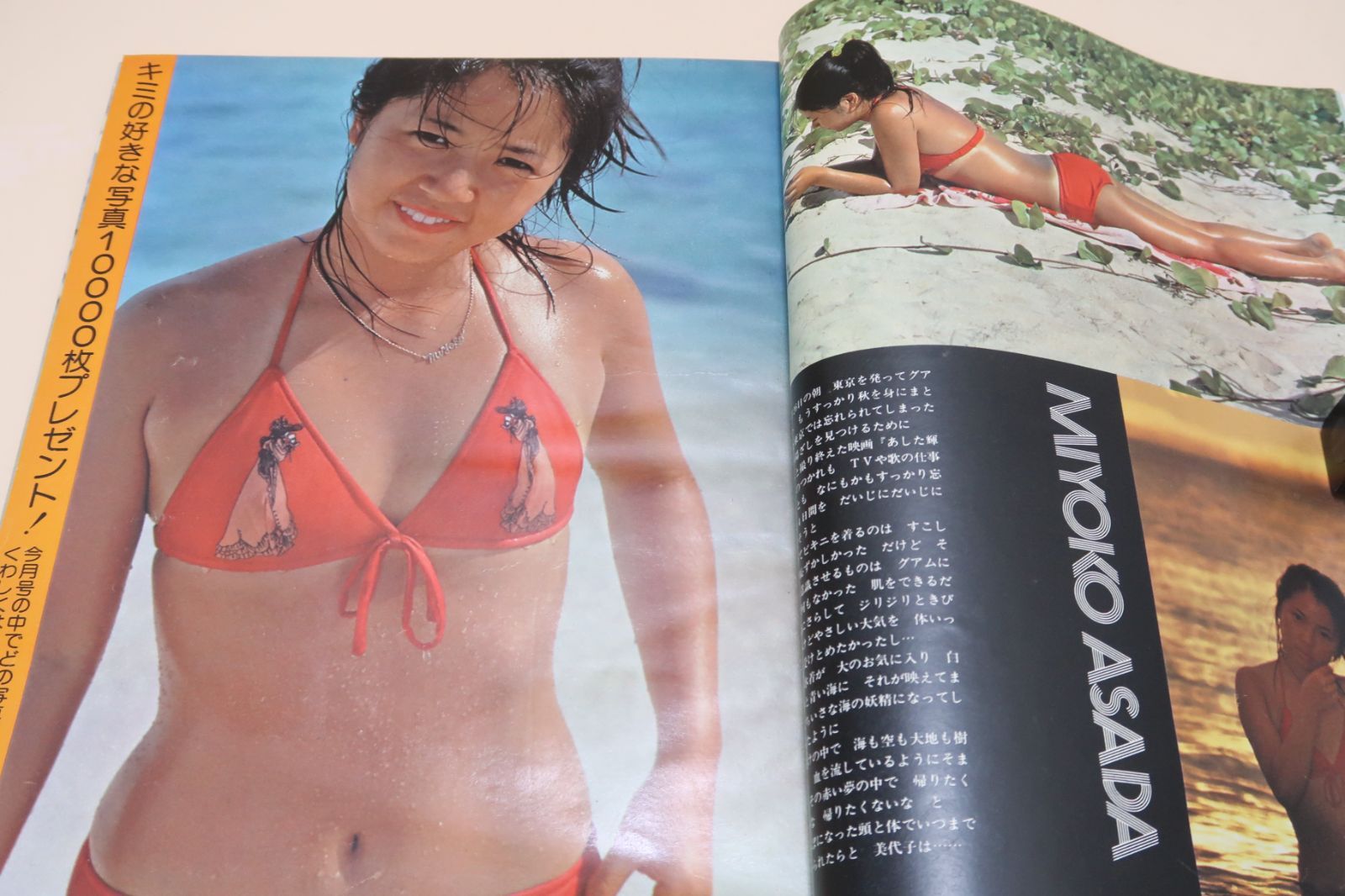 明星・1975年1月号/山口百恵16歳・激突の女子プロ・マッハ文朱