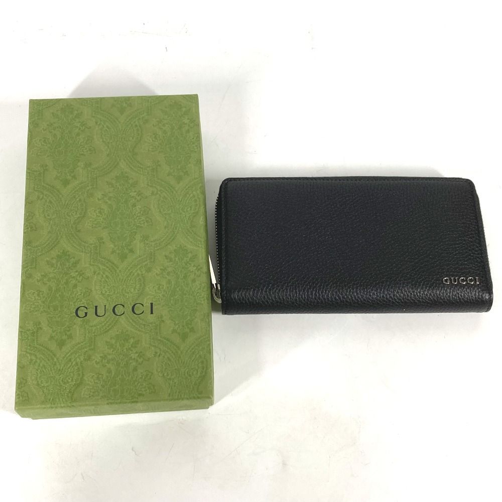 ◇グッチ◇レザー/ロゴ/ラウンドファスナー/長財布/771154/ブランド 楽天市場】グッチ ロゴ ジップアラウンド ウォレット 771154