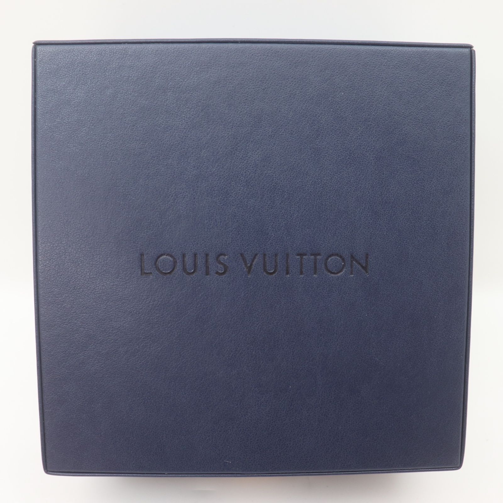 ITKUE25GVMMW LOUIS VUITTON ルイヴィトン ネックレス 空箱 ケース BOX ボックス ネイビー 保管 外箱 保存袋 アクセサリーケース ジュエリーケース