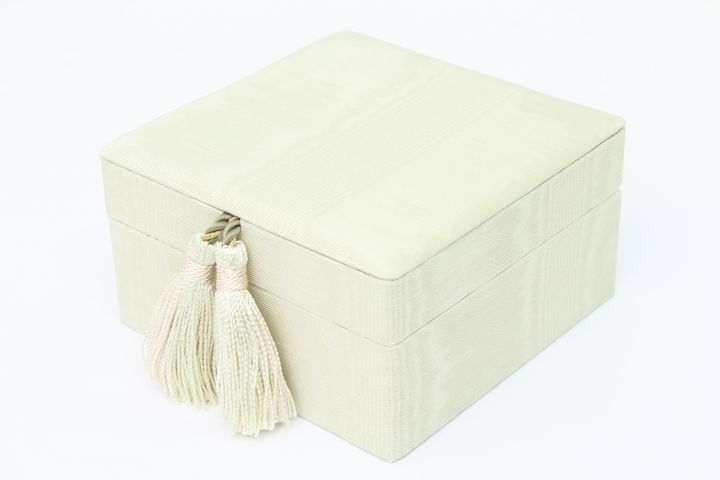 【未使用品】WAKO ジュエリーボックス　アクセサリー　収納 ワコー アクセサリーボックス タッセル 未使用 ジュエリーケース