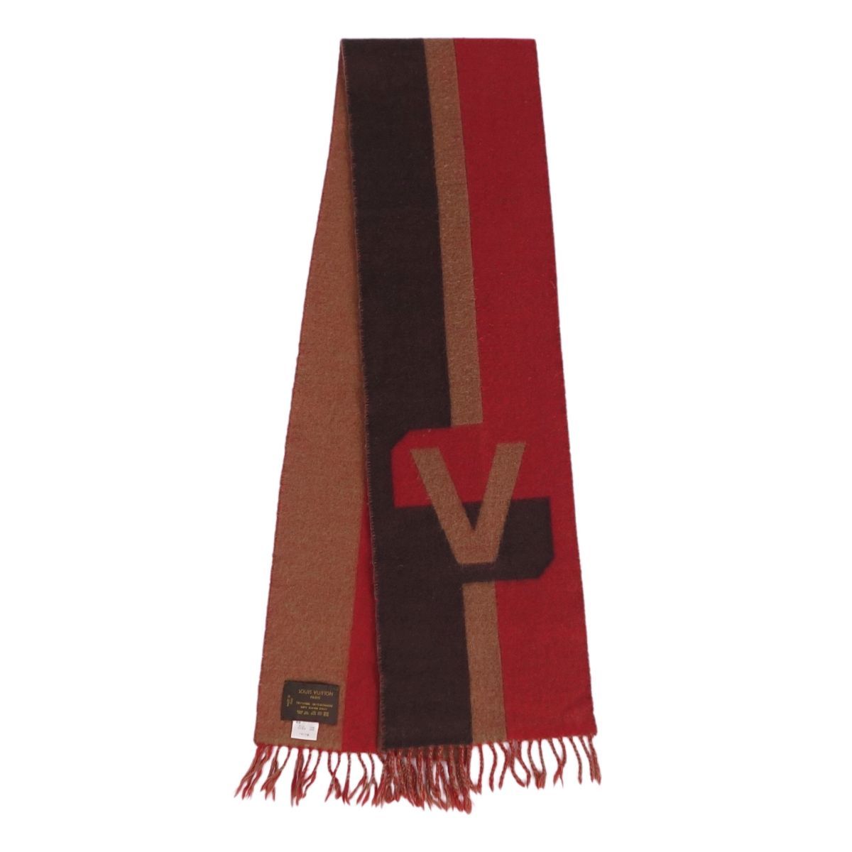 美品 ルイヴィトン LOUIS VUITTON マフラー ストール エシャルプ
