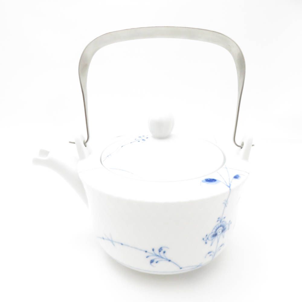 ROYAL COPENHAGEN ロイヤルコペンハーゲン ブルーパルメッテ ティーポット 1点 700ml 茶器 SC8943B3