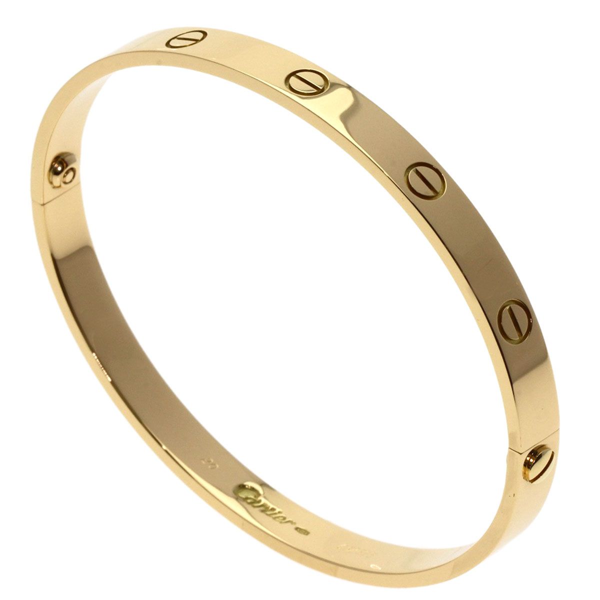 Cartier カルティエラブブレス Cartier カルティエ ブレスレット ラブブレス 18KPG PAVEダイヤ