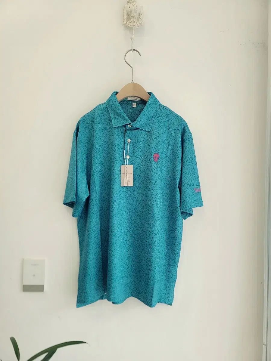 L スコッティ メンズゴルフウェア ゴルフカラー Tシャツ