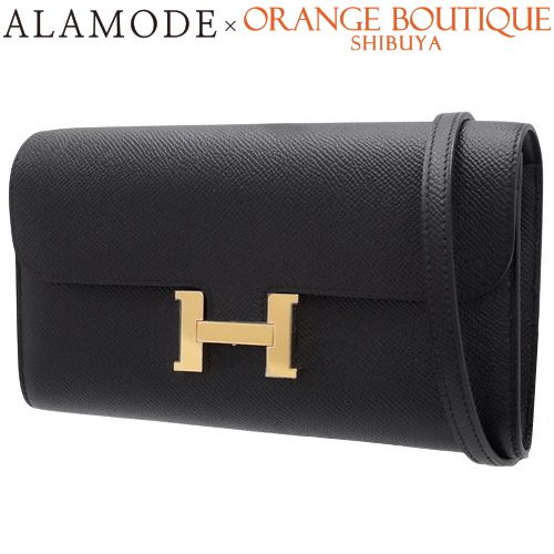 新品】HERMES(エルメス) コンスタンス ロング トゥーゴー ブラック黒 ヴォーエプソン ゴールド金具 B刻印 長財布 2way ロングウォレット  ショルダー クラッチ ユニセックス 40803001899【アラモード】 - メルカリ