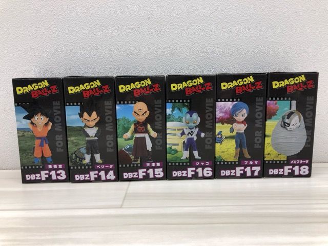 ドラゴンボールZ ワールドコレクタブルフィギュア 復活の『F』 vol.3 6種 セット コンプ 未開封【G1436-007】106 ドラゴンボールZ ワールドコレクタブルフィギュア 復活の『F