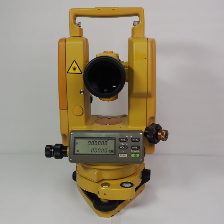  デジタルセオドライト レーザーポインター付 TOPCON DT 213 角度計 水平器 水準器 計測 検査