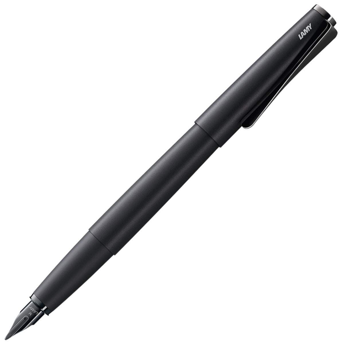 LAMY ラミー studio Lx ステュディオ ルクス 万年筆 日本未発売 エディション オールブラック EF 細字 並行輸入品 EF 細字