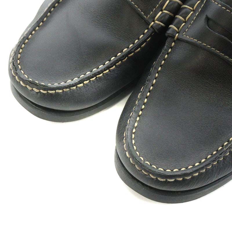 パラブーツ Paraboot CORAUX MARINE ペニーローファー レザー 6 24.5cm