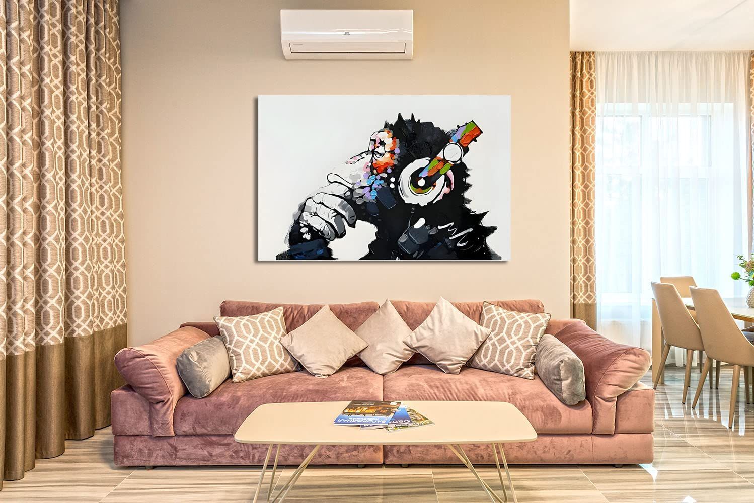特価セール】『音楽を聴いている猿』 バンクシー Banksy