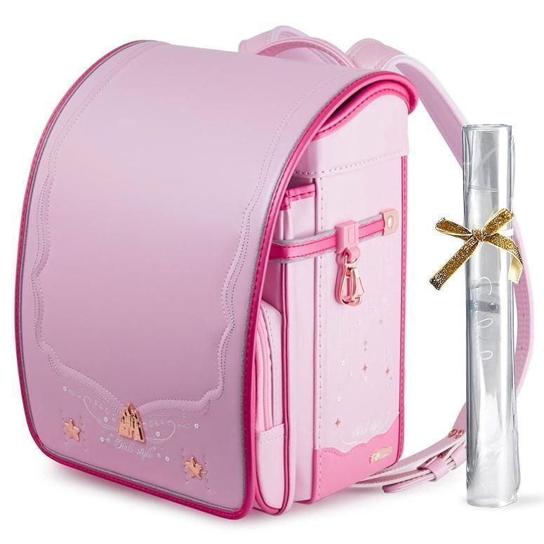 ♥ ランドセル 6年保証 刺繍 スパンコール 女の子 ピンク サクラ 軽量 ワンタッチロック 軽い 1年生 入学式 女子 かわいい おしゃれ