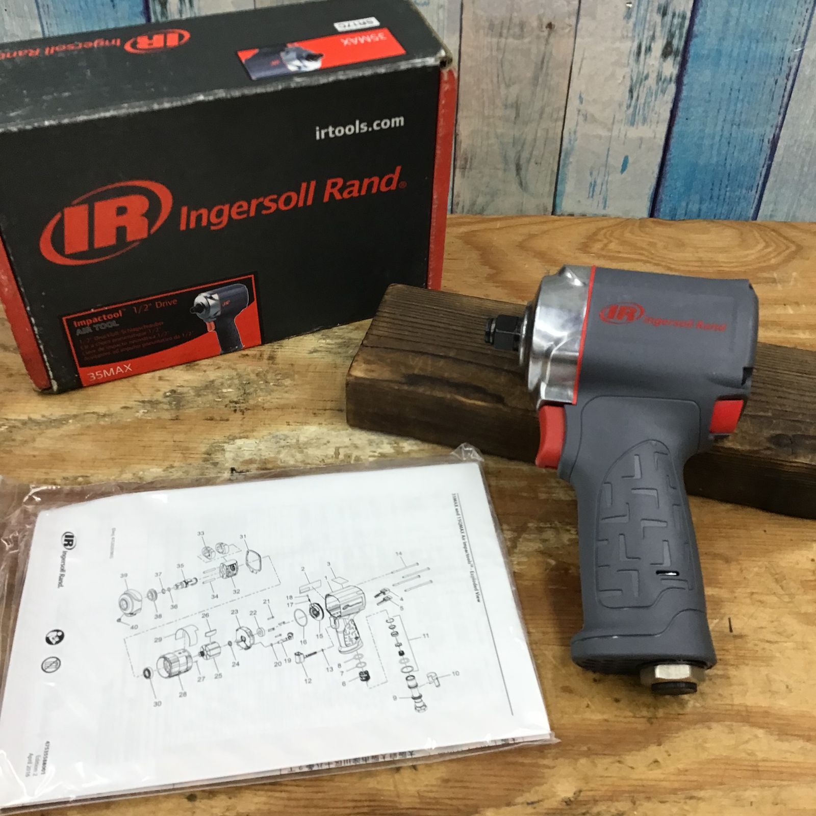 限定SALE正規品IR　Ingersoll Rand ンパクトエアーインパクトレンチ 35MAX その他