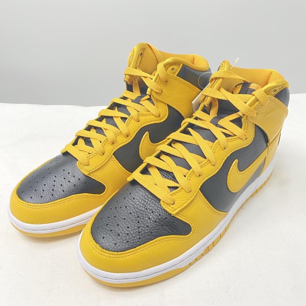 中古】Wu-Tang Clan×NIKE DUNK HIGH RETRO PRM Black and Pollen 27.5 