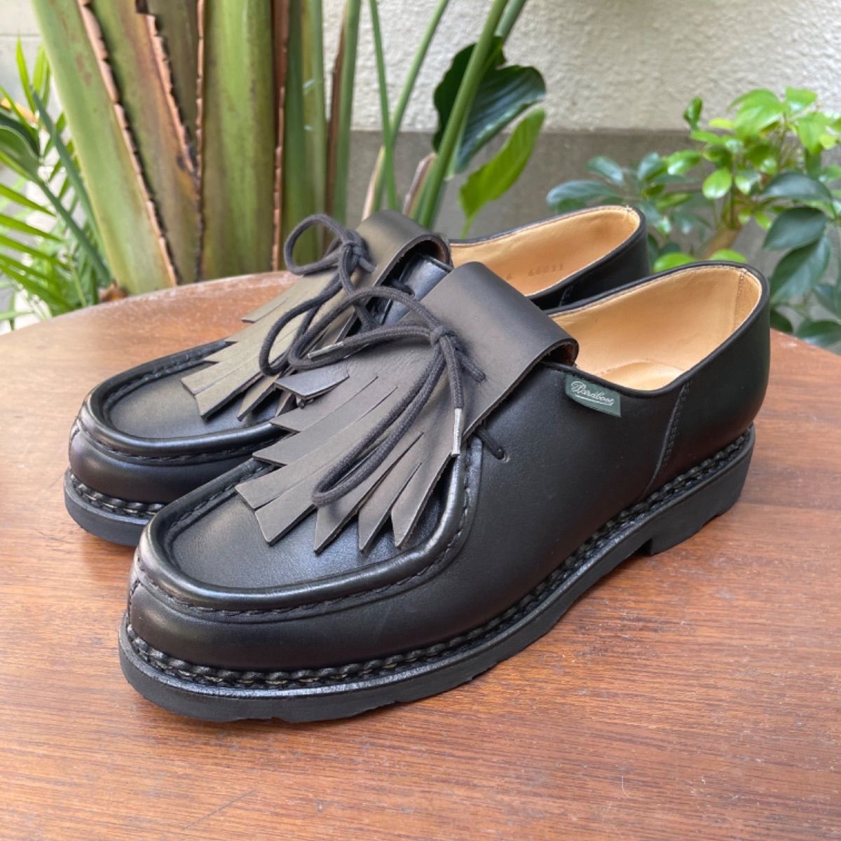 メルカリshops パラブーツ ミカエル キルト付き レディース6サイズ