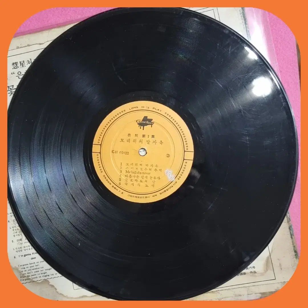 ナム グンオク フラワーポット LP EX NM