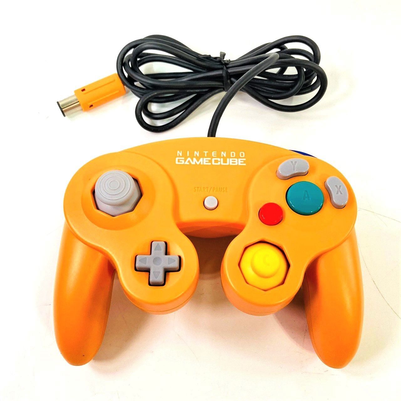 美品 任天堂 GC GAMECUBE コントローラー オレンジ 後期型 DOL-003