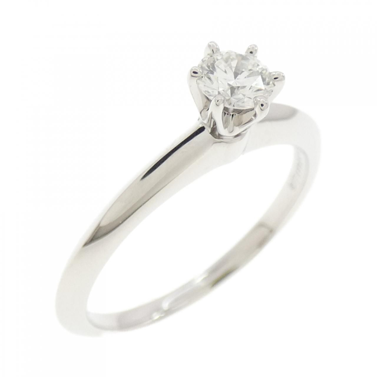 ティファニー クラシックソリティア リング 0.23CT