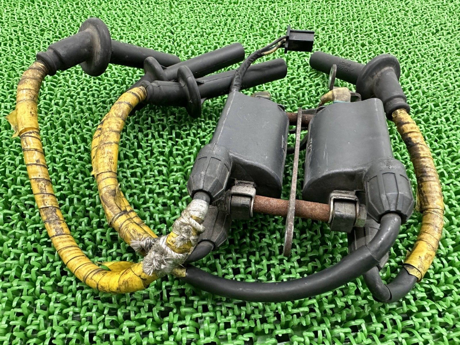 ジェイド イグニッションコイル MP08 ホンダ 純正 バイク 部品 MC23 JADE ステー プラグコード キャップ 車検 Genuine Lj