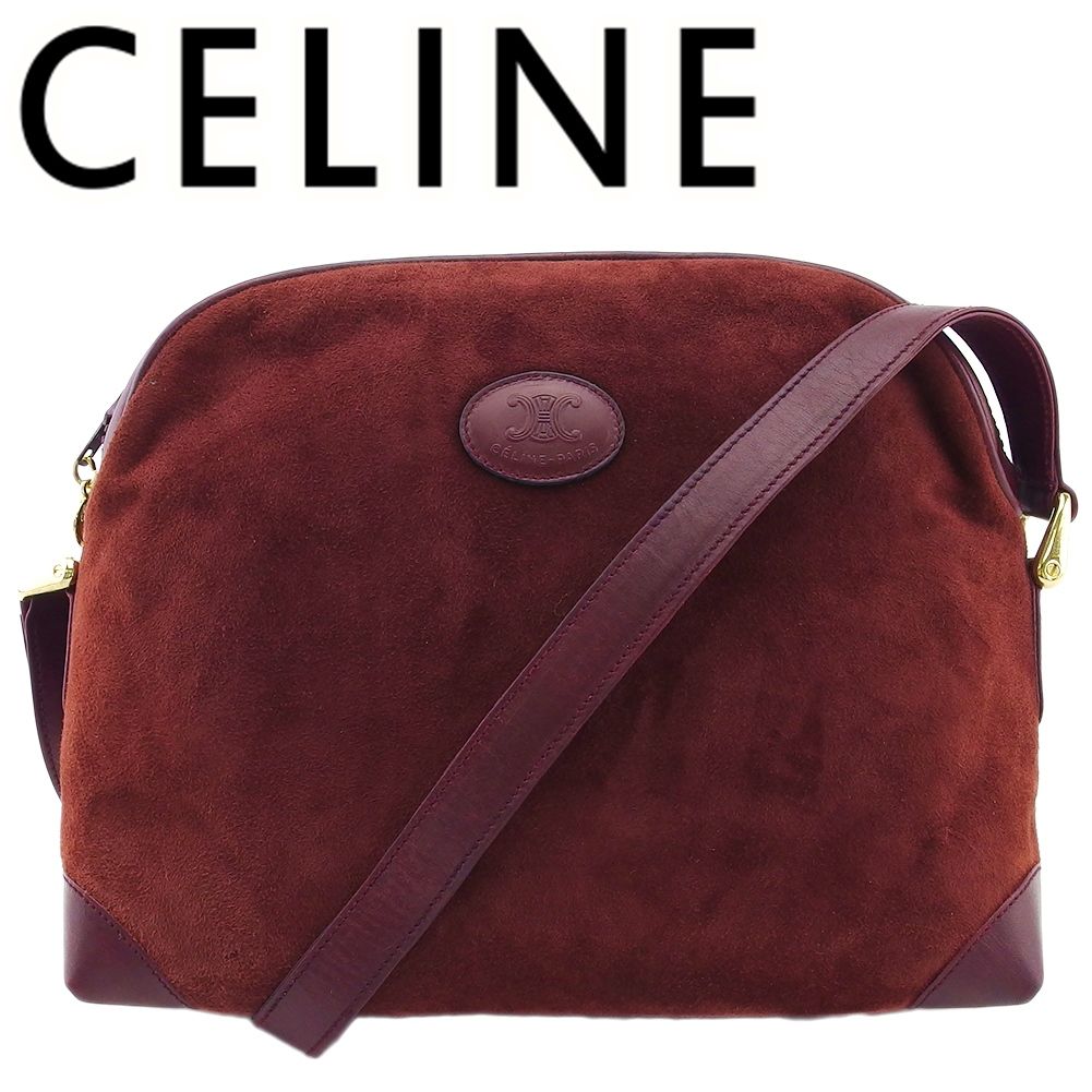 セリーヌ CELINE ショルダーバッグ トリオンフ ボルドー