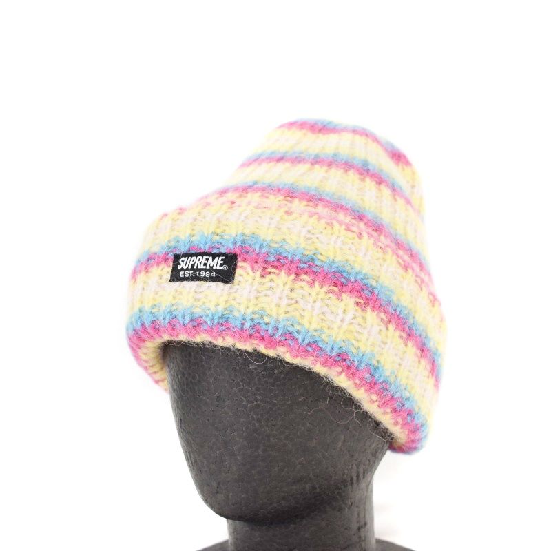 シュプリーム SUPREME 23AW LOOSE STRIPE BEANIE ルーズ ストライプ ビーニー ニット帽 マルチカラー