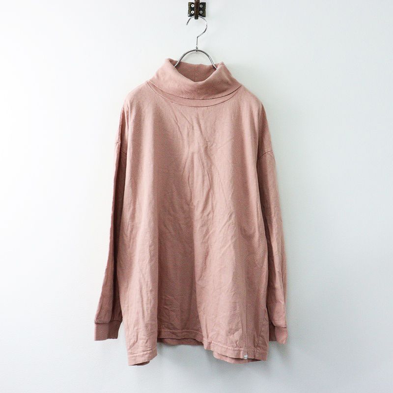 メンズ ネストローブ コンフェクト nest Robe CONFECT UpcycleLino BASIC 天竺長袖ビッグタートル トップス  1/ピンク【2400014067194】 - メルカリ