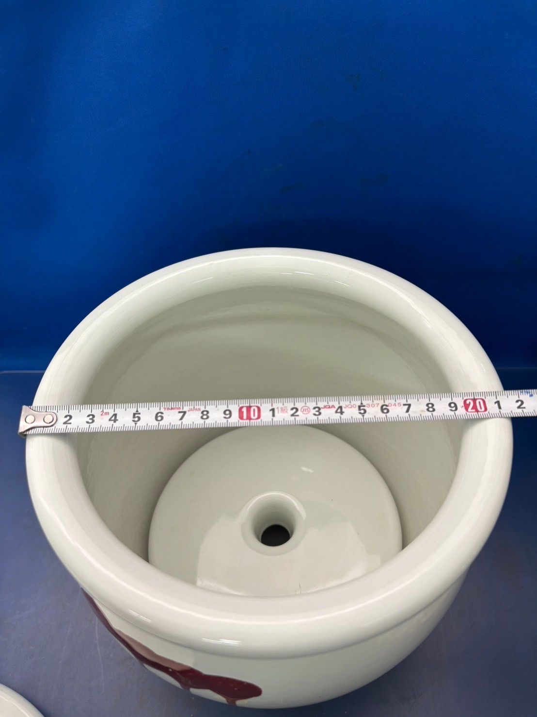 味噌かめ 漬物容器 梅干壺 蓋付き容器 5号 久松窯 切立 かめ 蓋