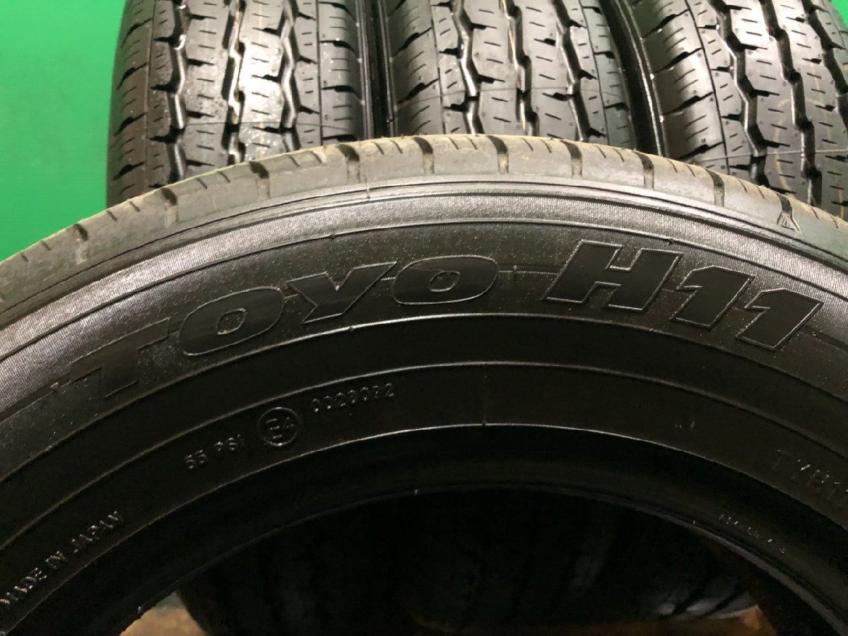 新車外し TOYO H11 155/80R14 88/86N LT 14インチ 夏タイヤ 4本 プロ