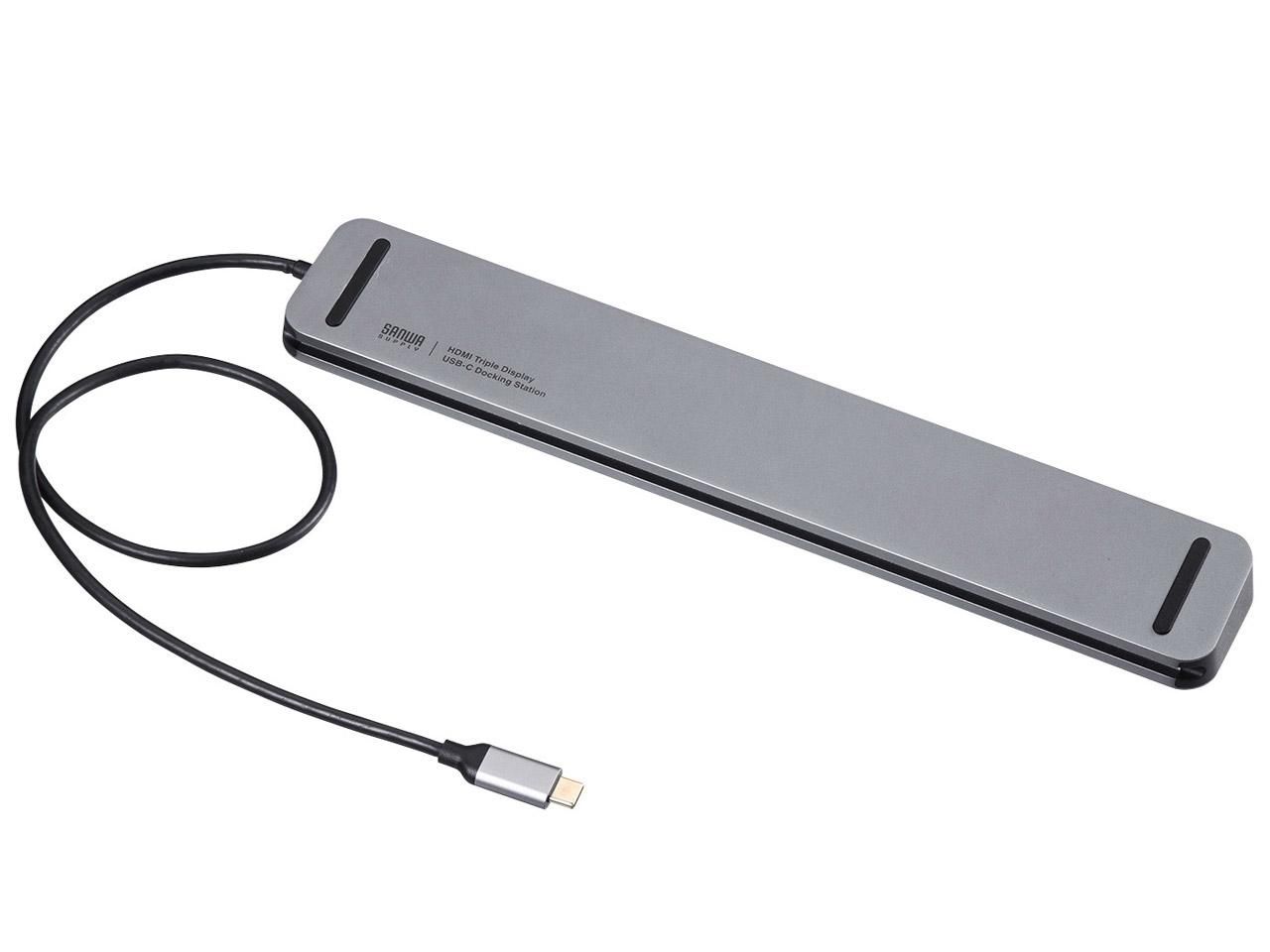 3営業日で発送 SANWASUPPLY サンワサプライ USB Type-Cドッキングステーション HDMI×3画面出力対応 USB-CVDK13