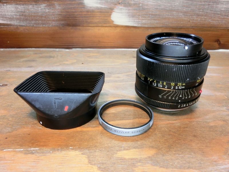 7425 LEITZ WETZLAR SUMMICRON-R 35mm F2 初代 9枚玉
