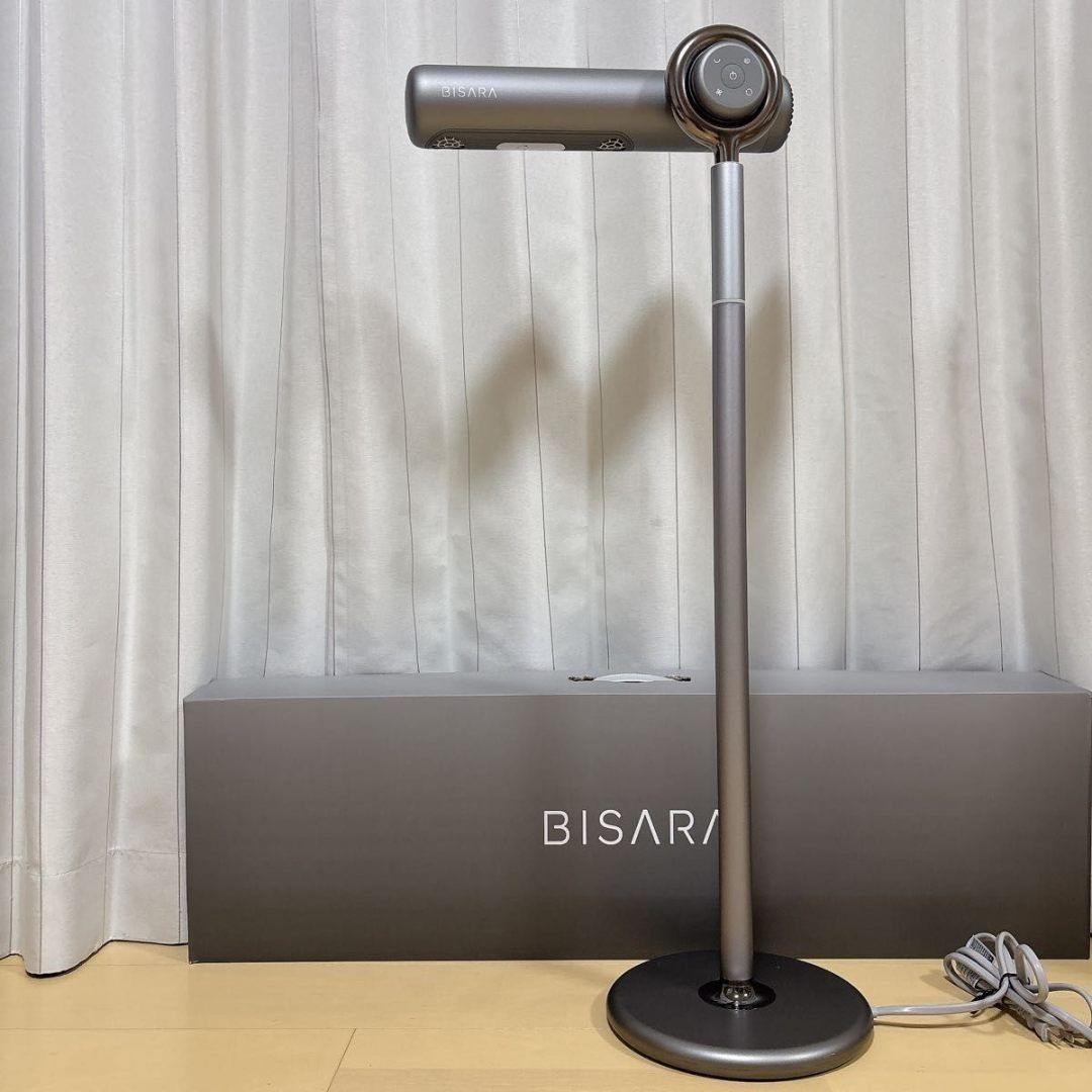 BISARA ハンズフリー スタンドドライヤー BSR002 製 自動首振り機能