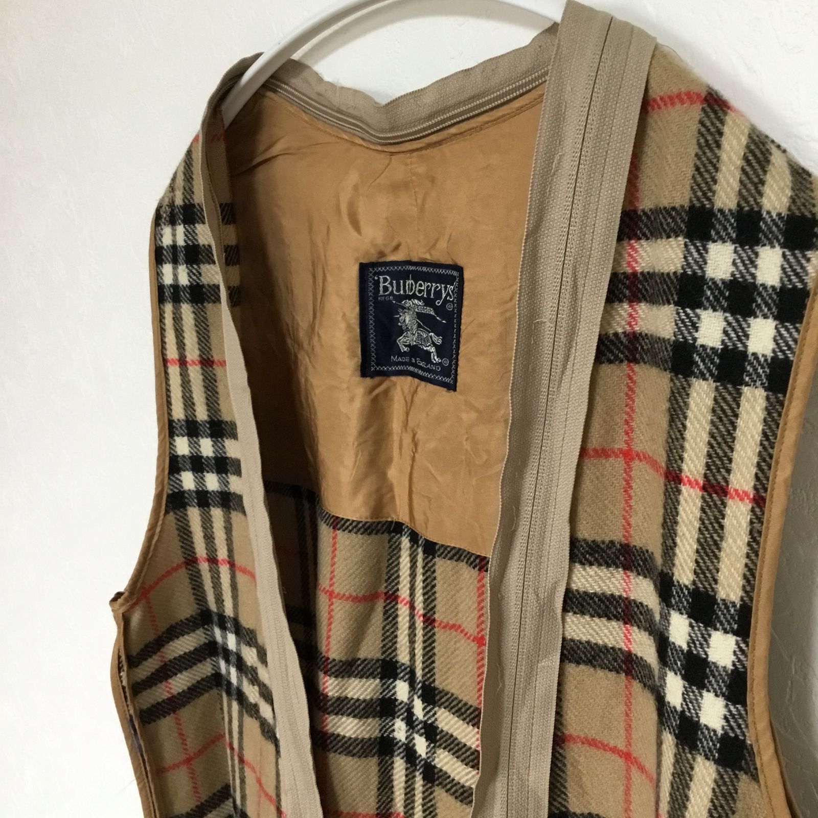 BURBERRYS' バーバリー ノバチェック柄 ロング丈 ライナー 100