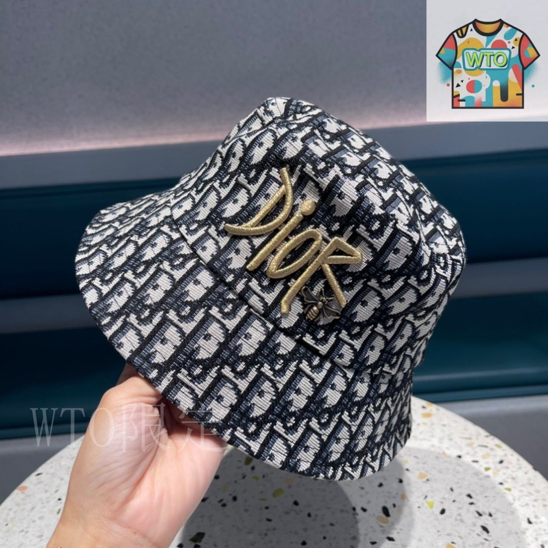 Dior☆VIP☆テディD リバーシブル フィッシャーマンハット Dior（ディオール）公式コレクションのニットフィッシャーマン