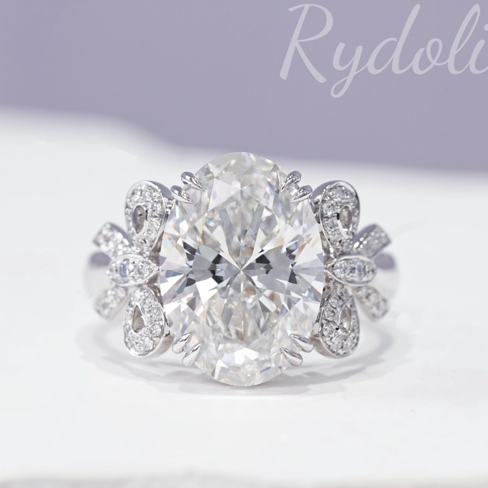 5ct E-VS1 ラボグロウンダイヤモンド 指輪 プラチナ950