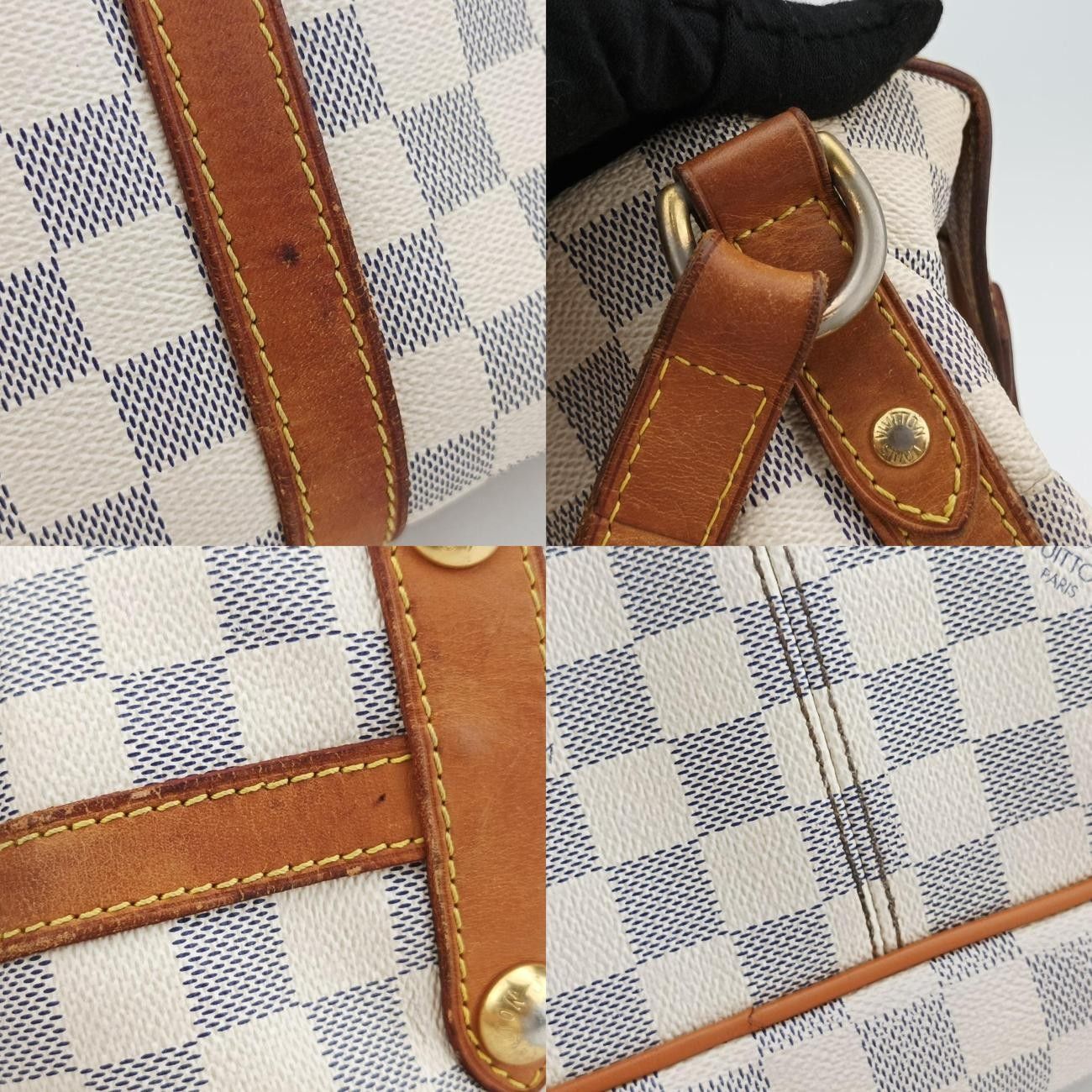 ルイヴィトンLouis VuittonストレーザPMアズールダミエキャンバスN42220製番不明