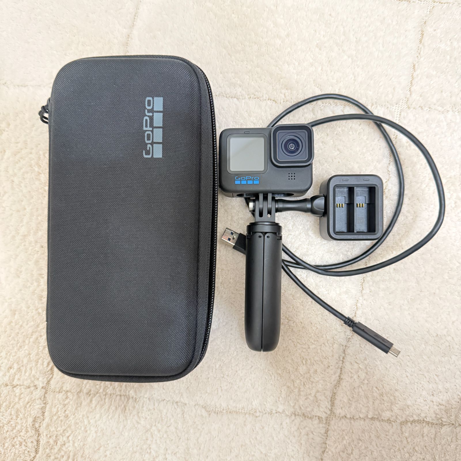 GoPro10 アクションカメラ バッテリー3つ他 極上備品] GO PRO FUSION x