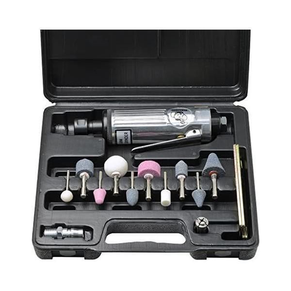 2024 (STRAIGHT/ストレート) エアーダイグラインダーセット 15-1821