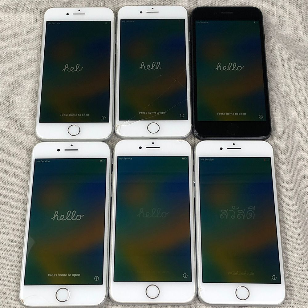 iPhone ジャンク品6個セット ◇ジャンク品◇【6点セット・SIMロック解除済】Apple iPhone 8
