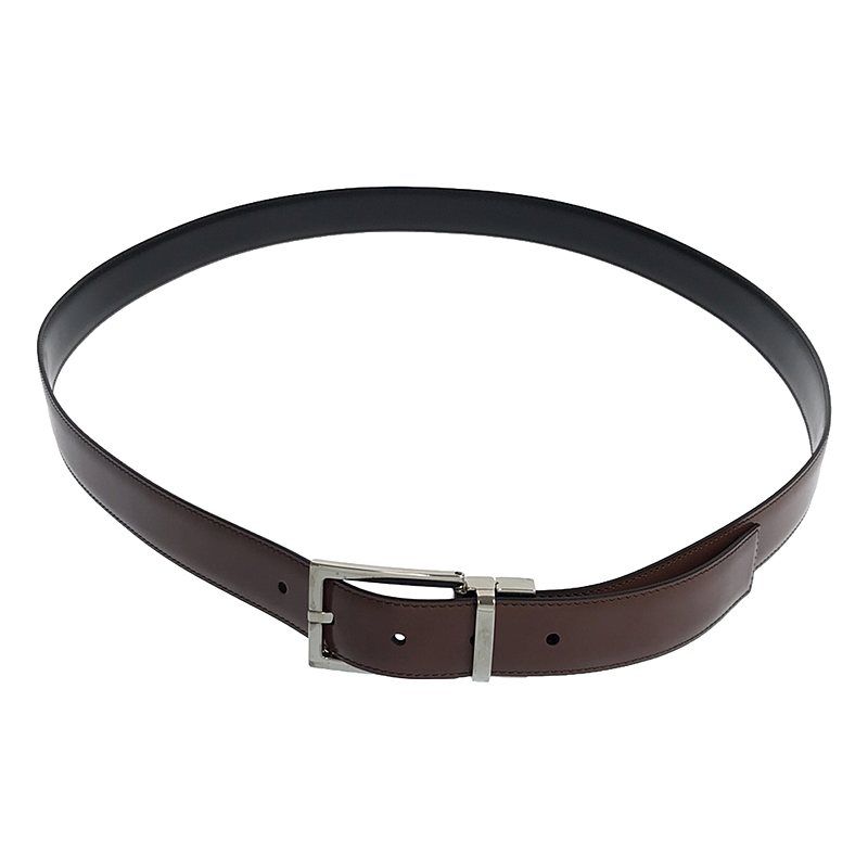 Salvatore Ferragamo ブラウンレザーベルト 新品未使用 美品】 Salvatore Ferragamo / サルヴァトーレフェラガモ