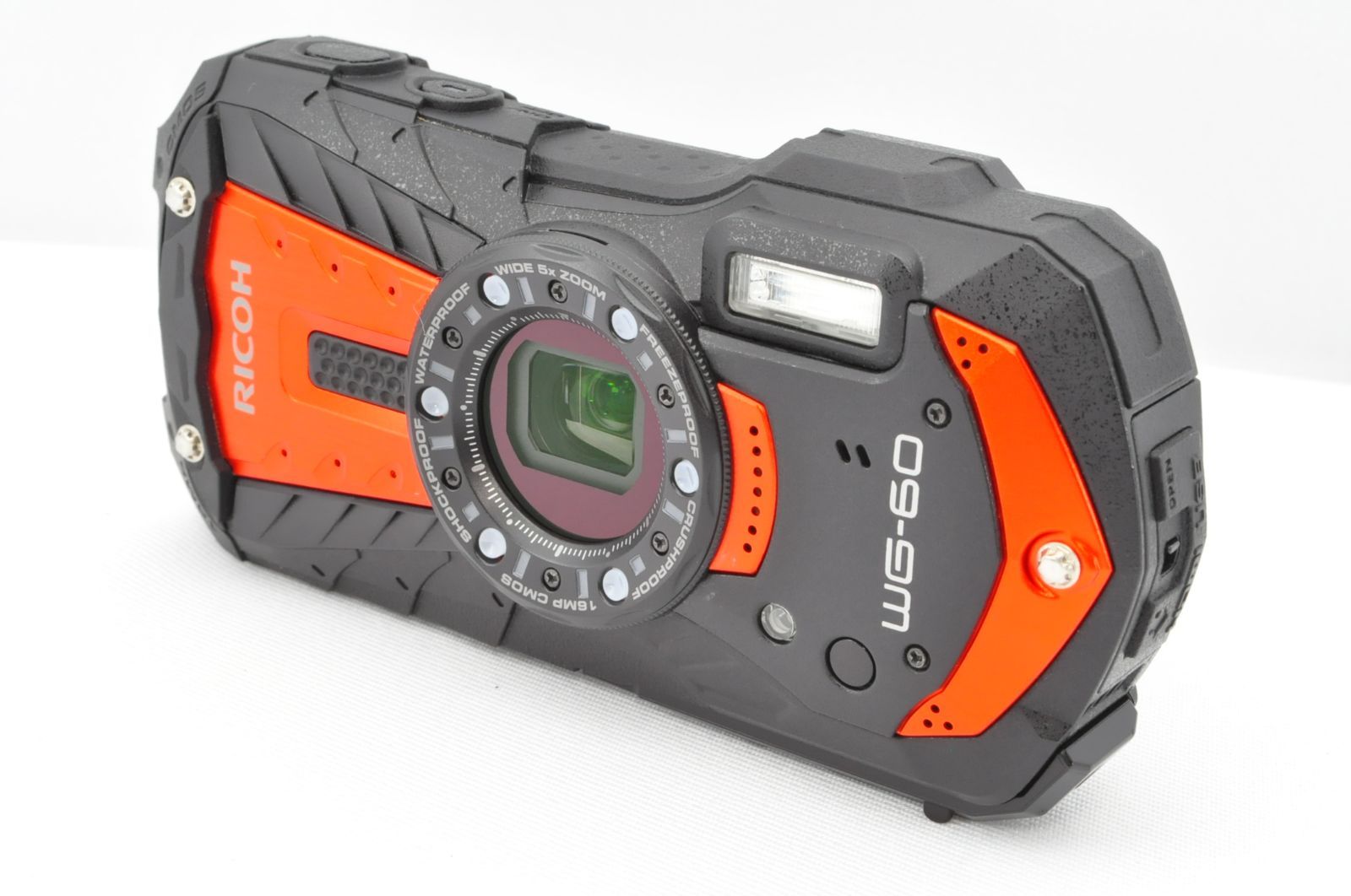ＲＩＣＯＨ　デジタルカメラ　ＷＧ－６０　レッド　防水　耐衝撃　デジカメ　リコー WG-60 / デジタルカメラ / 製品 | RICOH IMAGING
