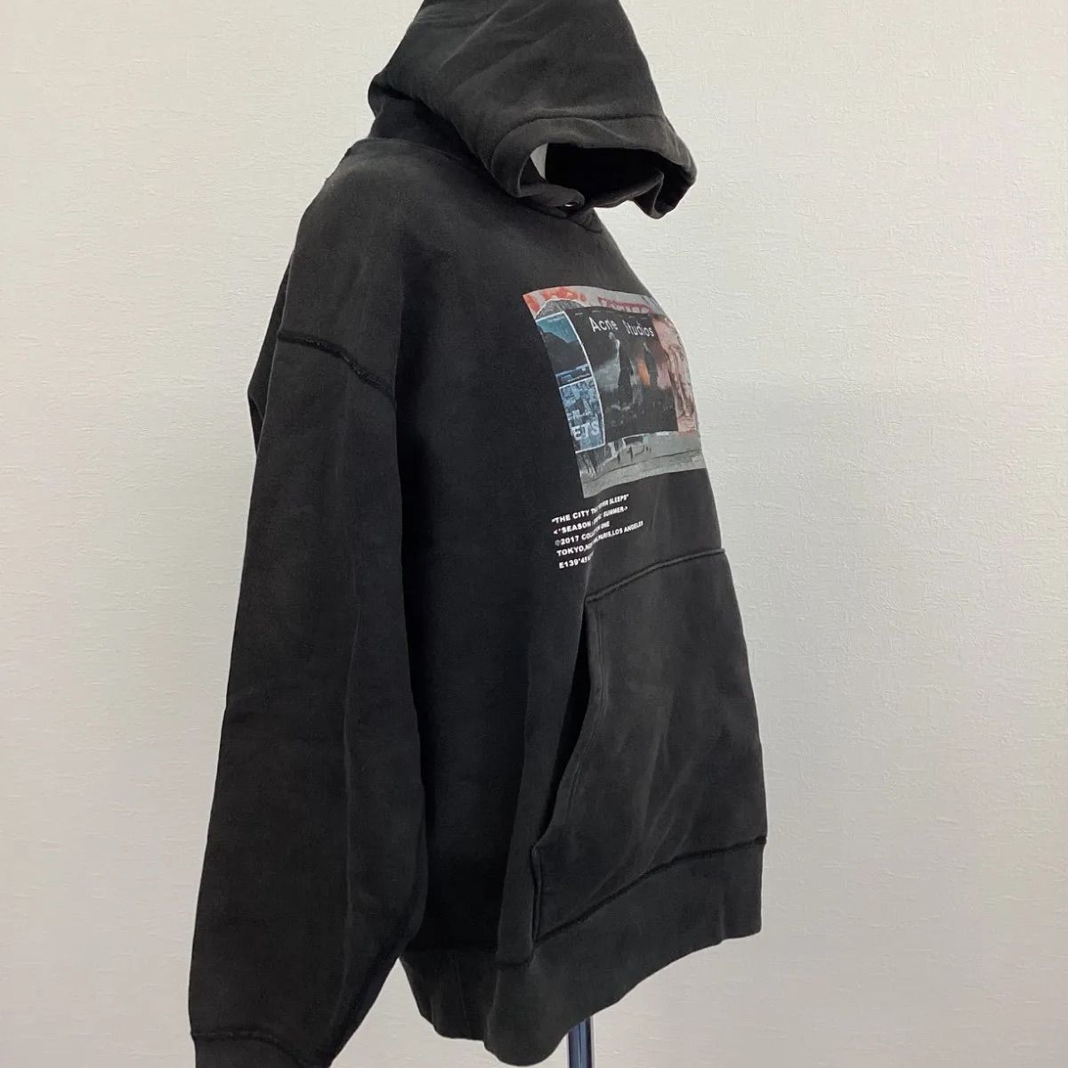 PATRIOT フード パーカー Acne Studios ブラック - メルカリ