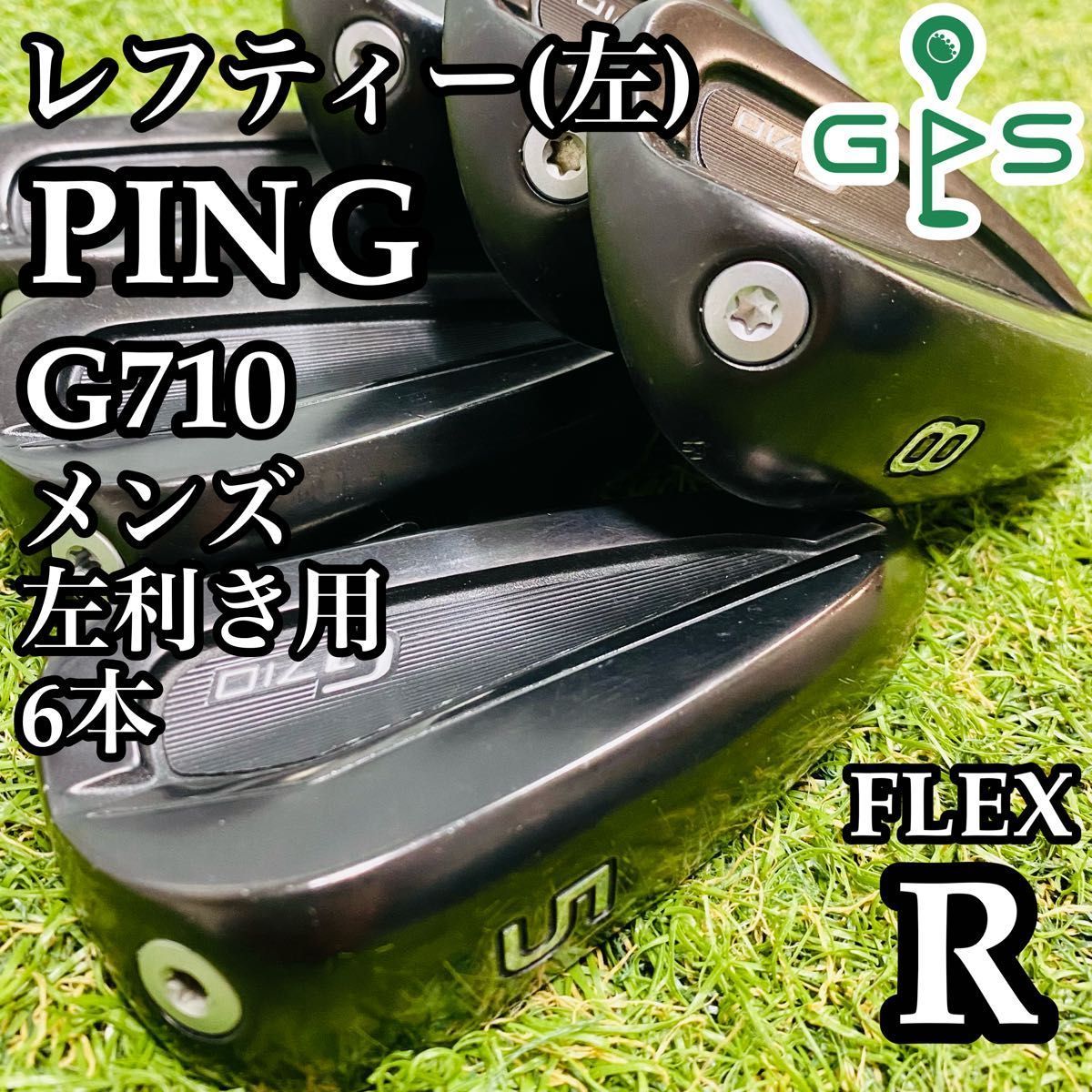 PING G710 黒ドット レフティ ゴルフアイアン SW単品 メンズ 左 S PING G710 黒ドット レフティ ゴルフアイアン SW単品 メンズ 左