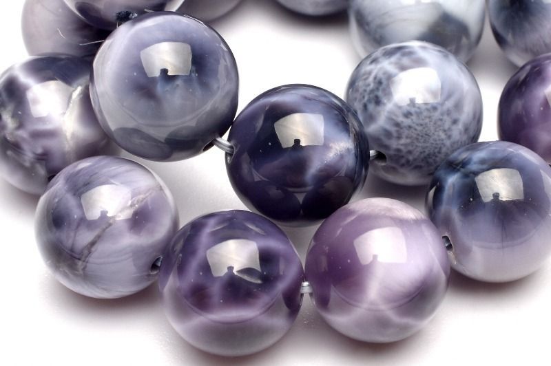 ピン子さん専用　パープルラリマー　10mm 16cm 077 1点物】高品質◇激レア天然カラー！ パープルラリマー 10.5mm