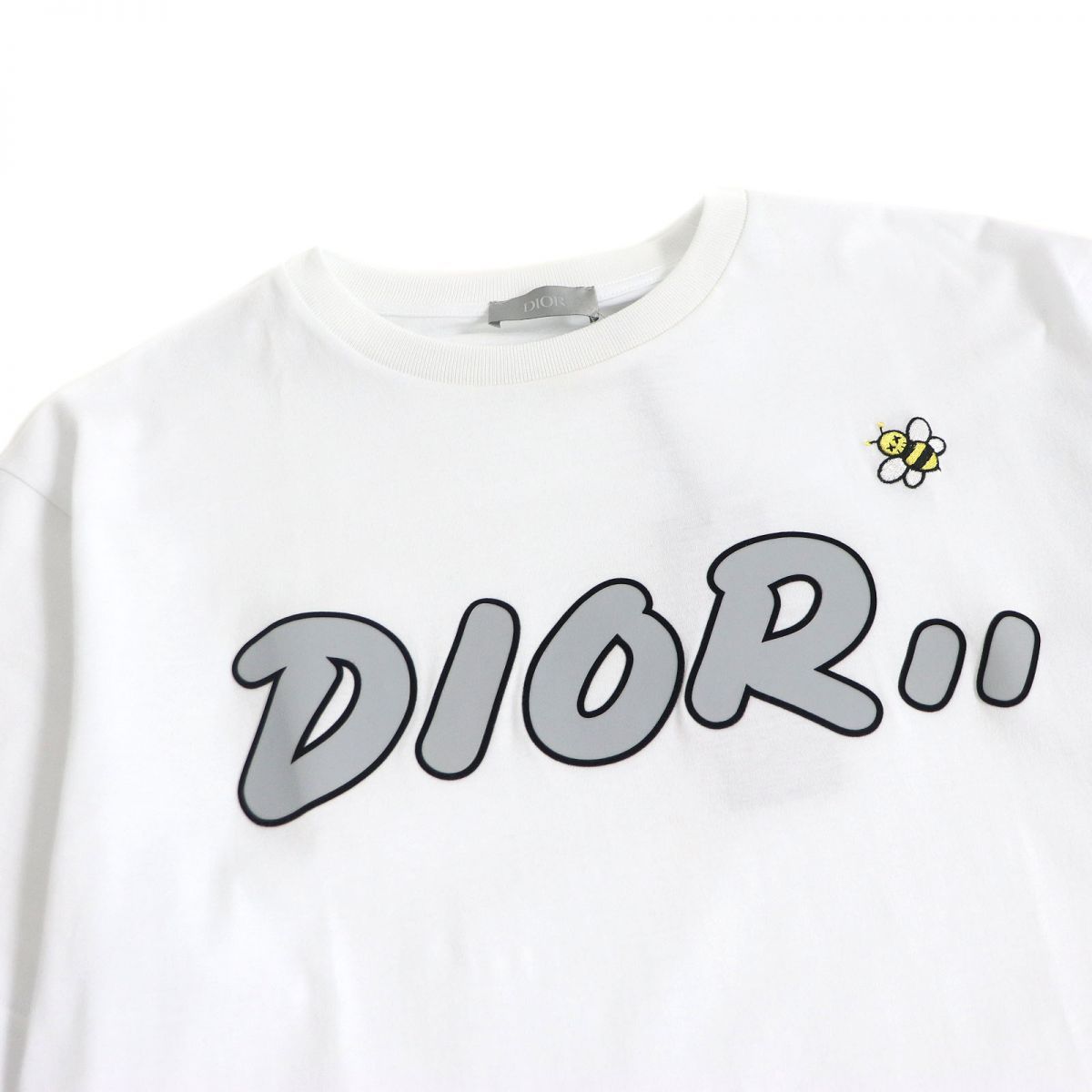 正規 19SS DIOR ディオール KAWS カウズ ビジュー装飾 Tシャツ