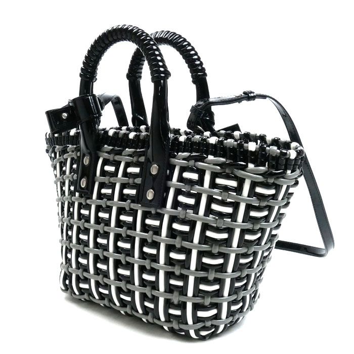 バレンシアガ BALENCIAGA ビストロバスケットバッグXS 2WAY
