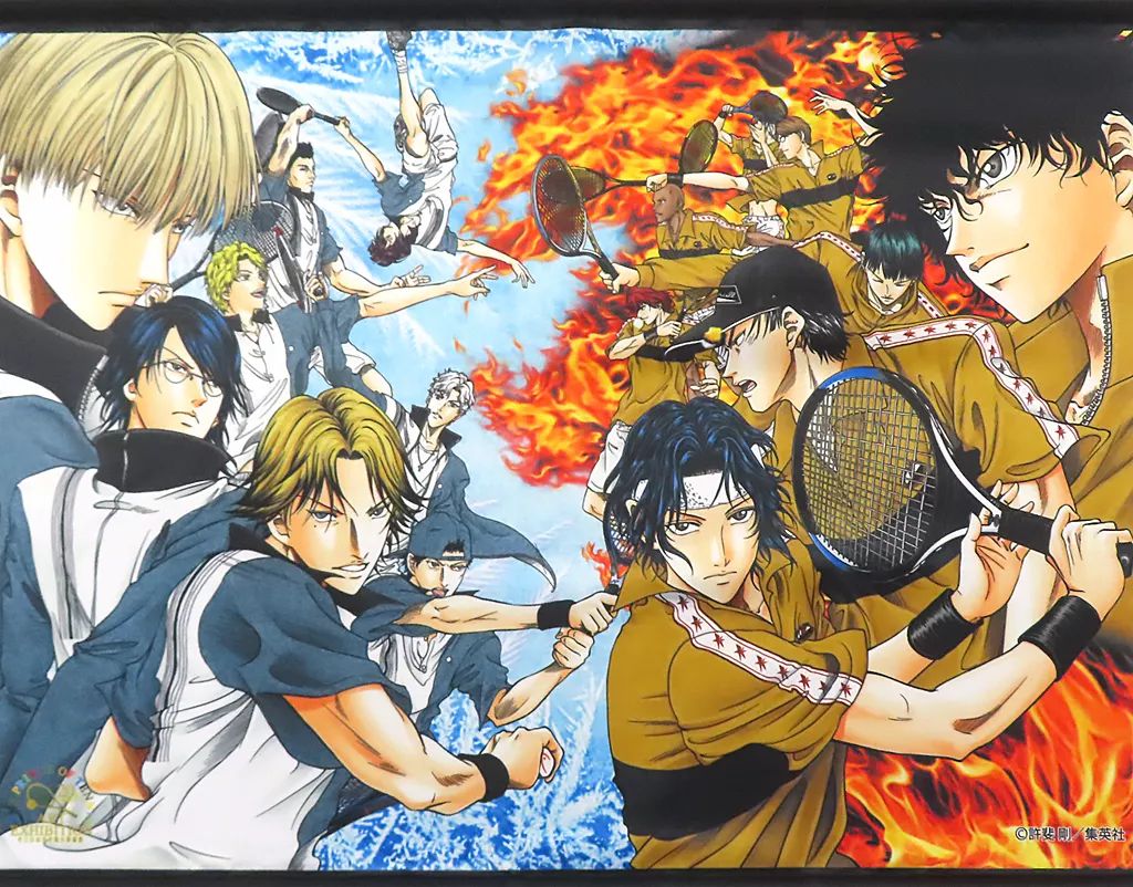 [Used] Tapestry C. Hyotei Gakuen Middle School & Rikkai University Junior High School B2 Tapestry “The Prince of Tennis” Original Picture Exhibition