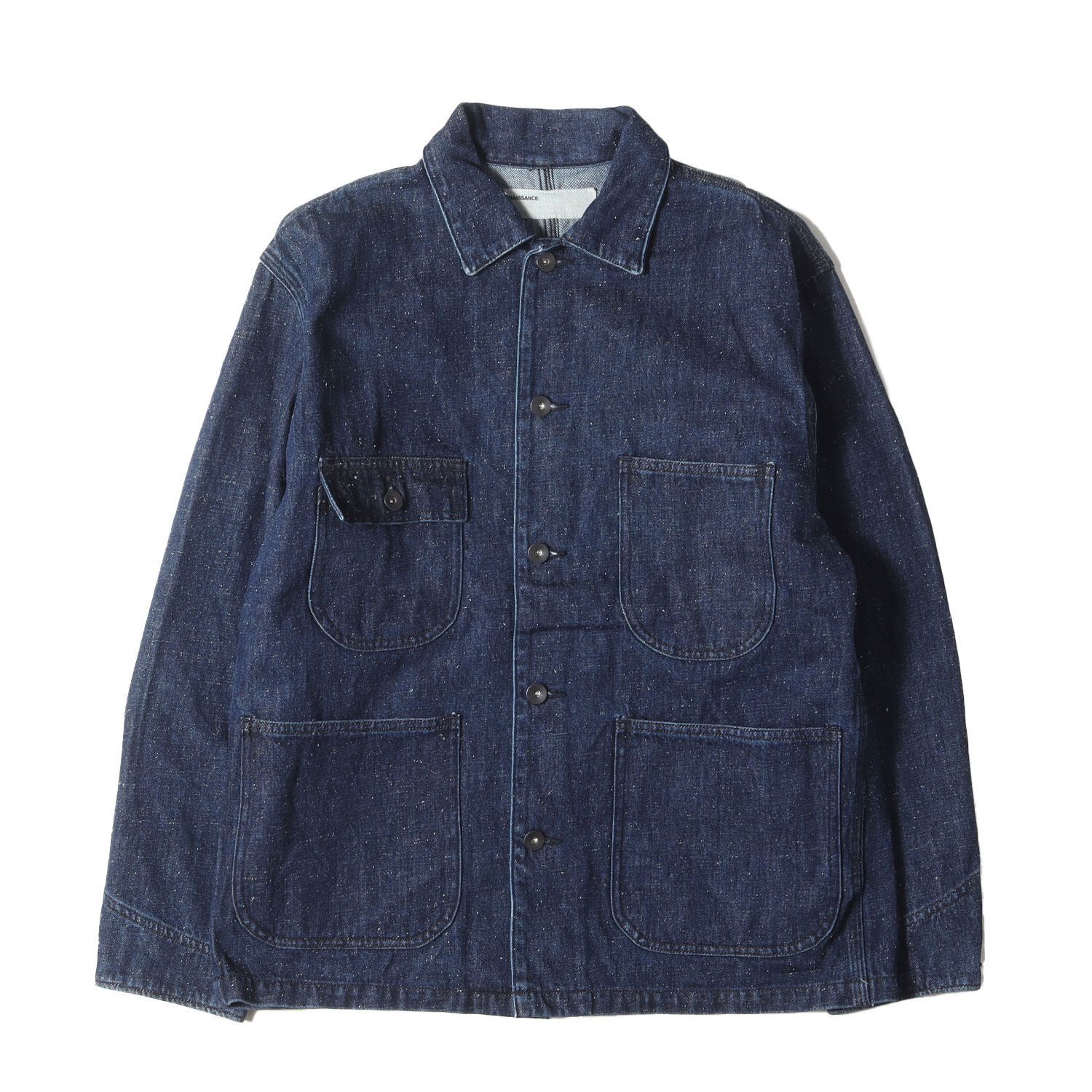コットンカバーオールジャケット　Sサイズ GROOVIN HIGH カバーオールジャケット コットン SIZE M ホワイト